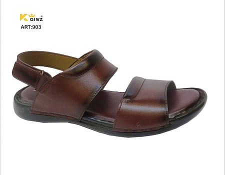 Leather sandal Hand Made Brown Color
